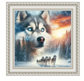 Diamond PaintingSiberian Husky